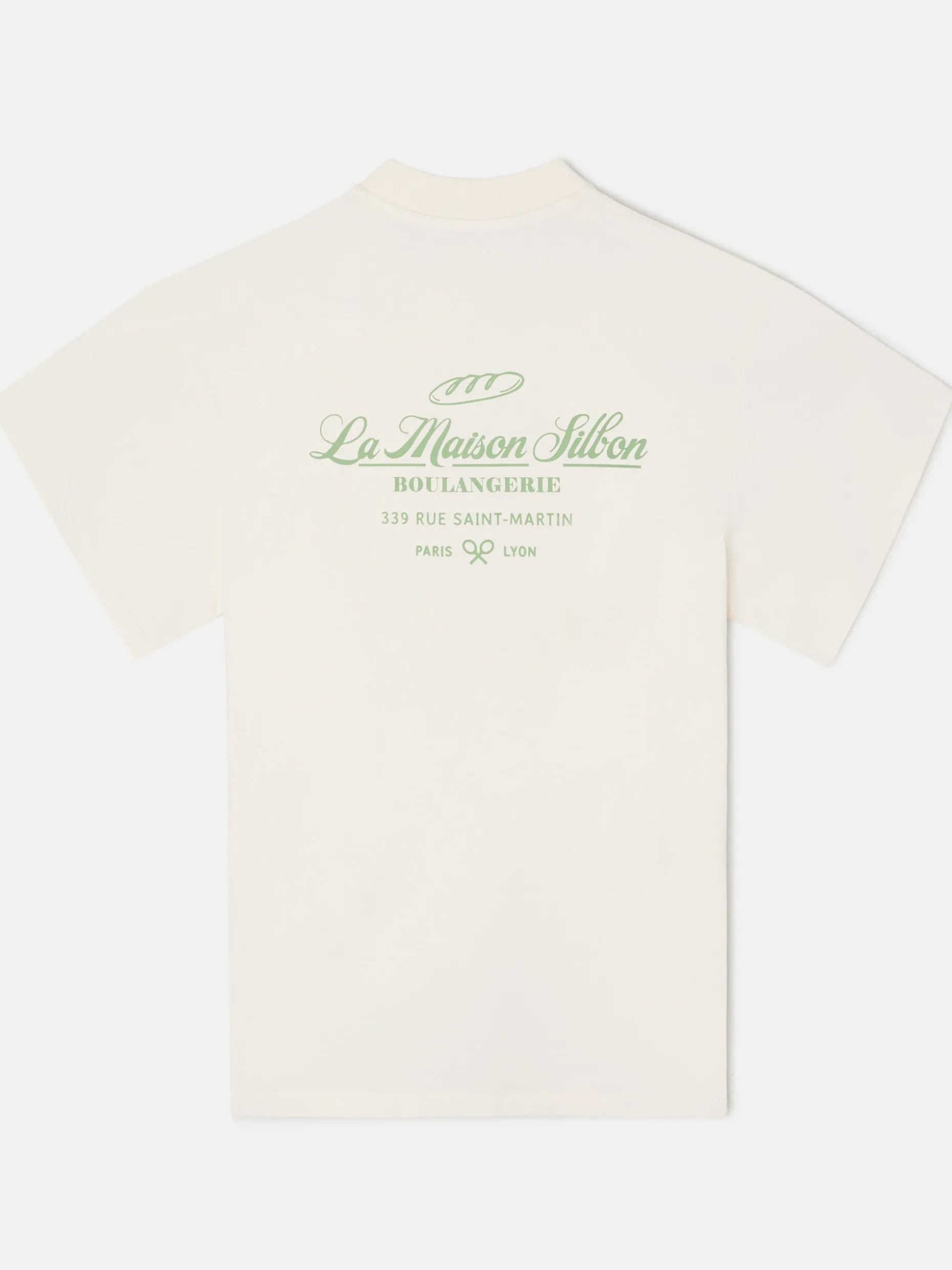 Camiseta la maison crema