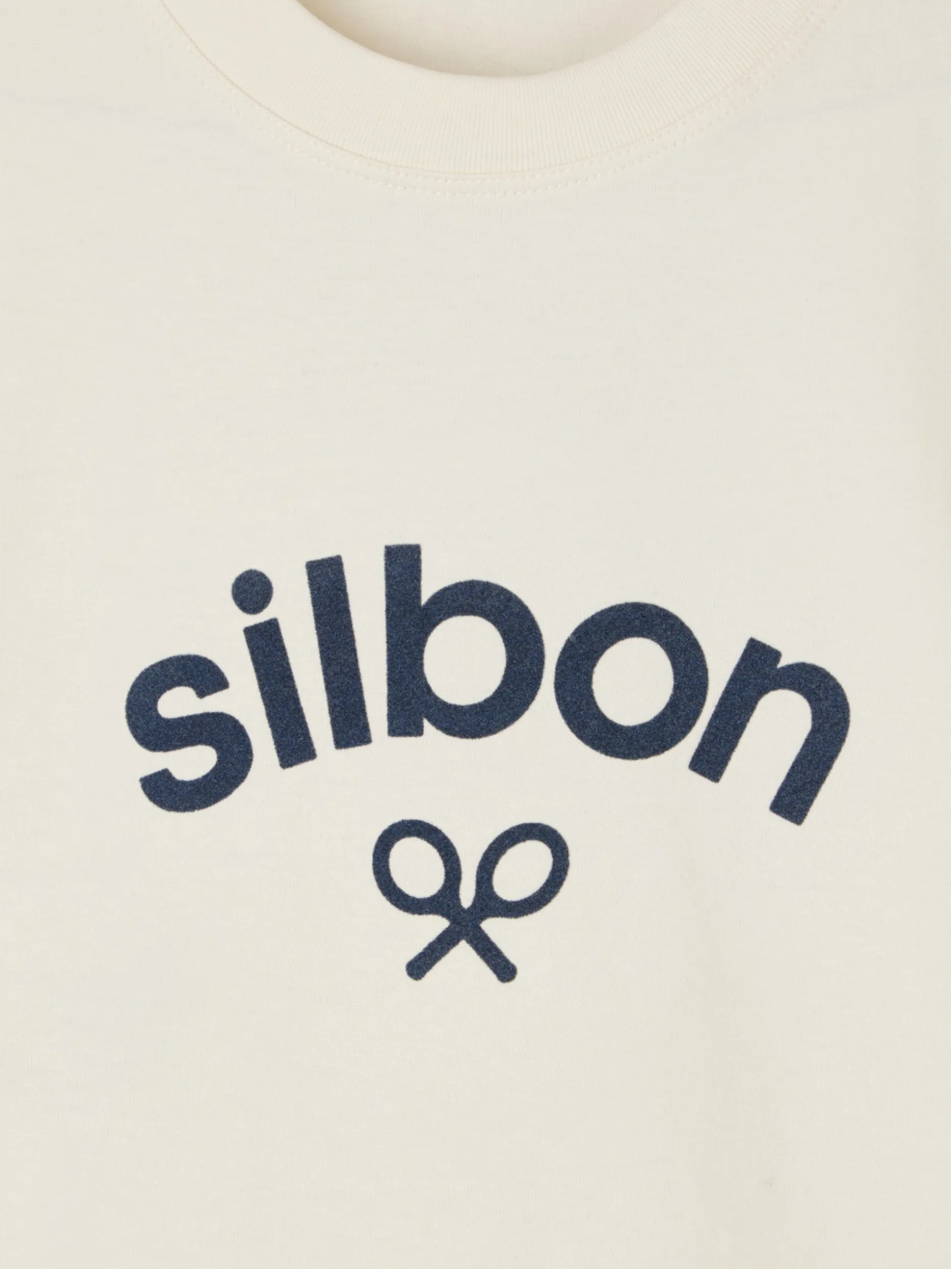 Camiseta manga larga logo medio piedra