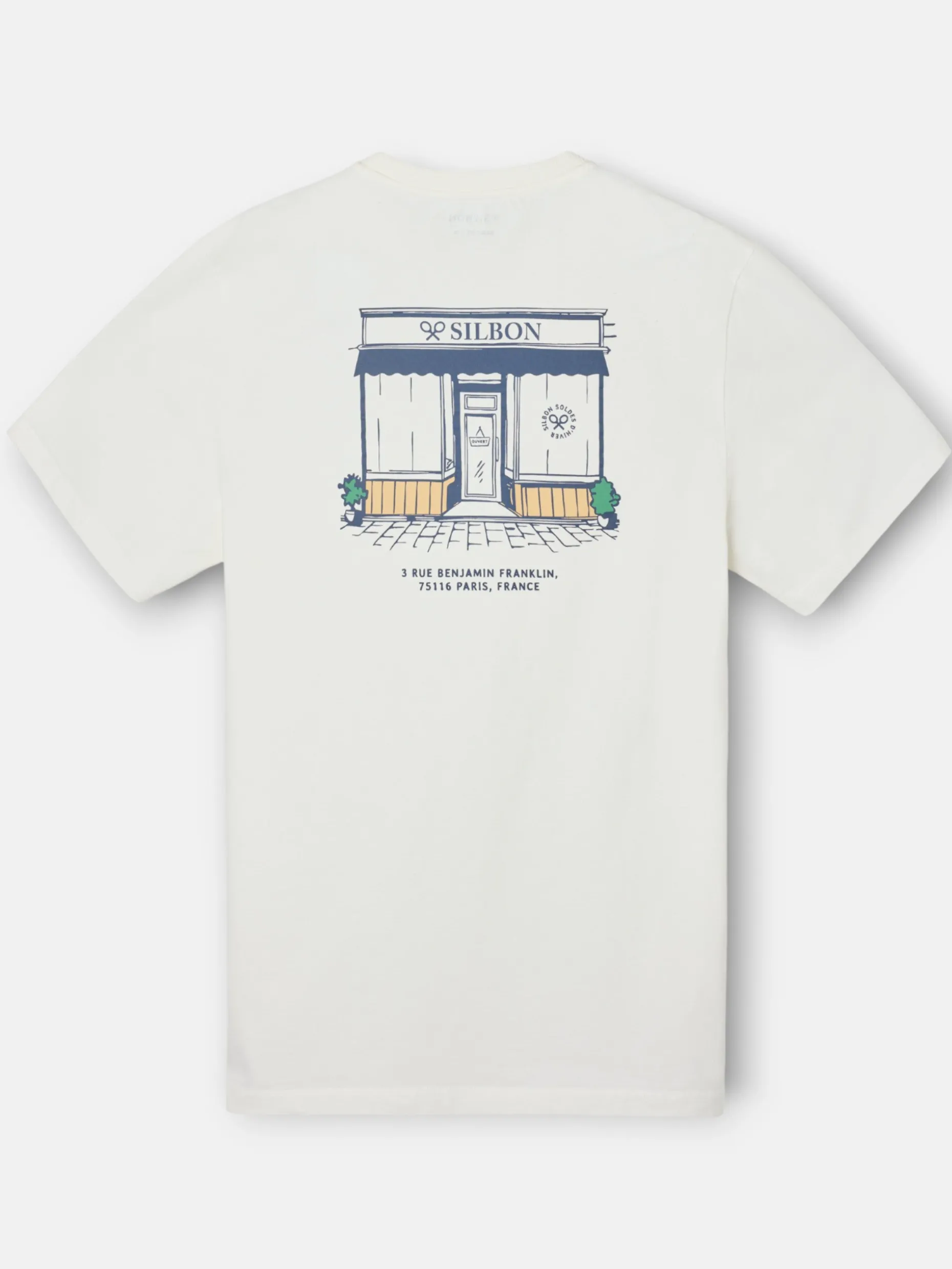 Camiseta paris flagship blanca