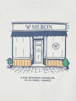 Camiseta paris flagship blanca