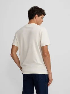 Camiseta petit hotel crema