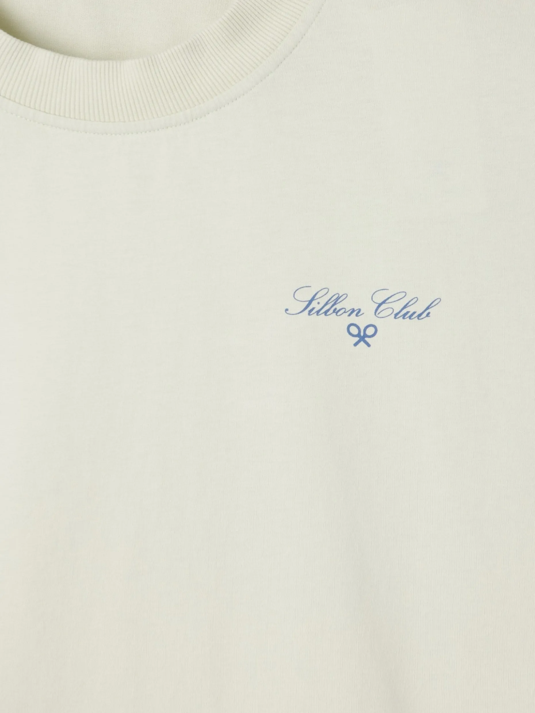 Camiseta relaxed fit art style verde claro