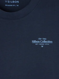 Camiseta relaxed fit collection marino