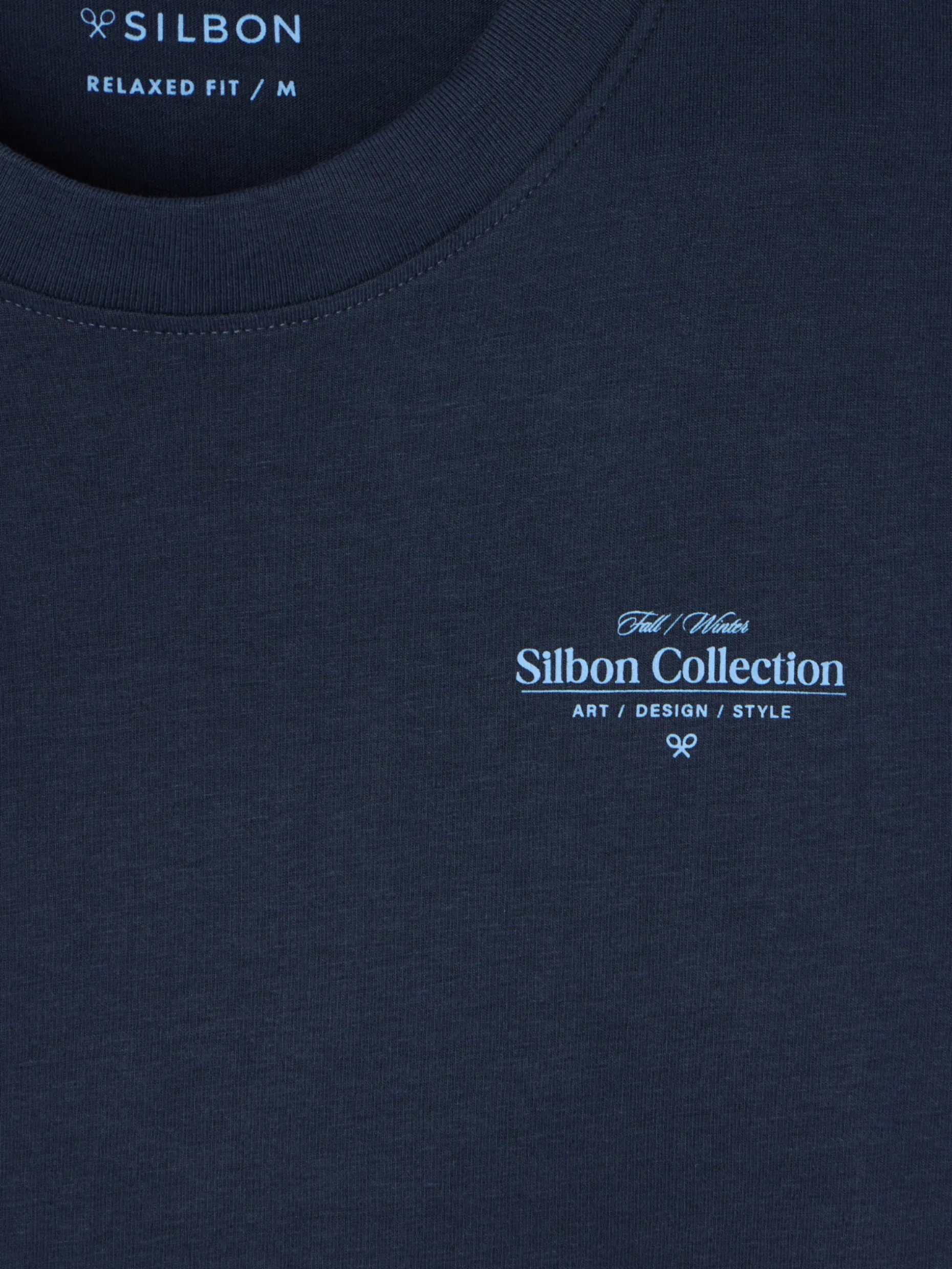 Camiseta relaxed fit collection marino