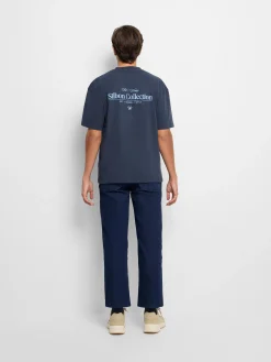 Camiseta relaxed fit collection marino