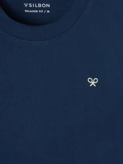 Camiseta relaxed fit original azul marino