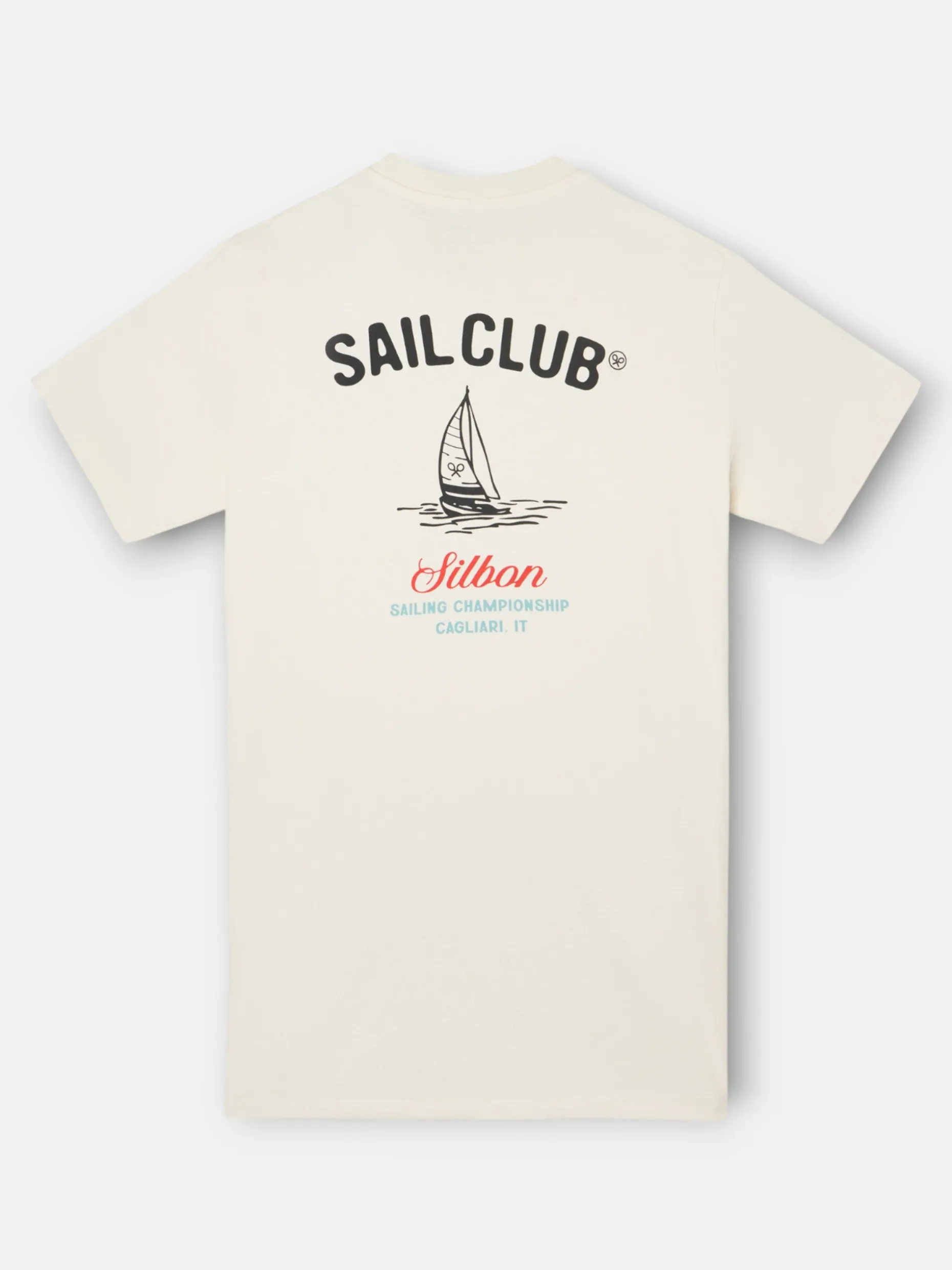 Camiseta sail club crema