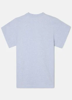 Camiseta silbon flock gris