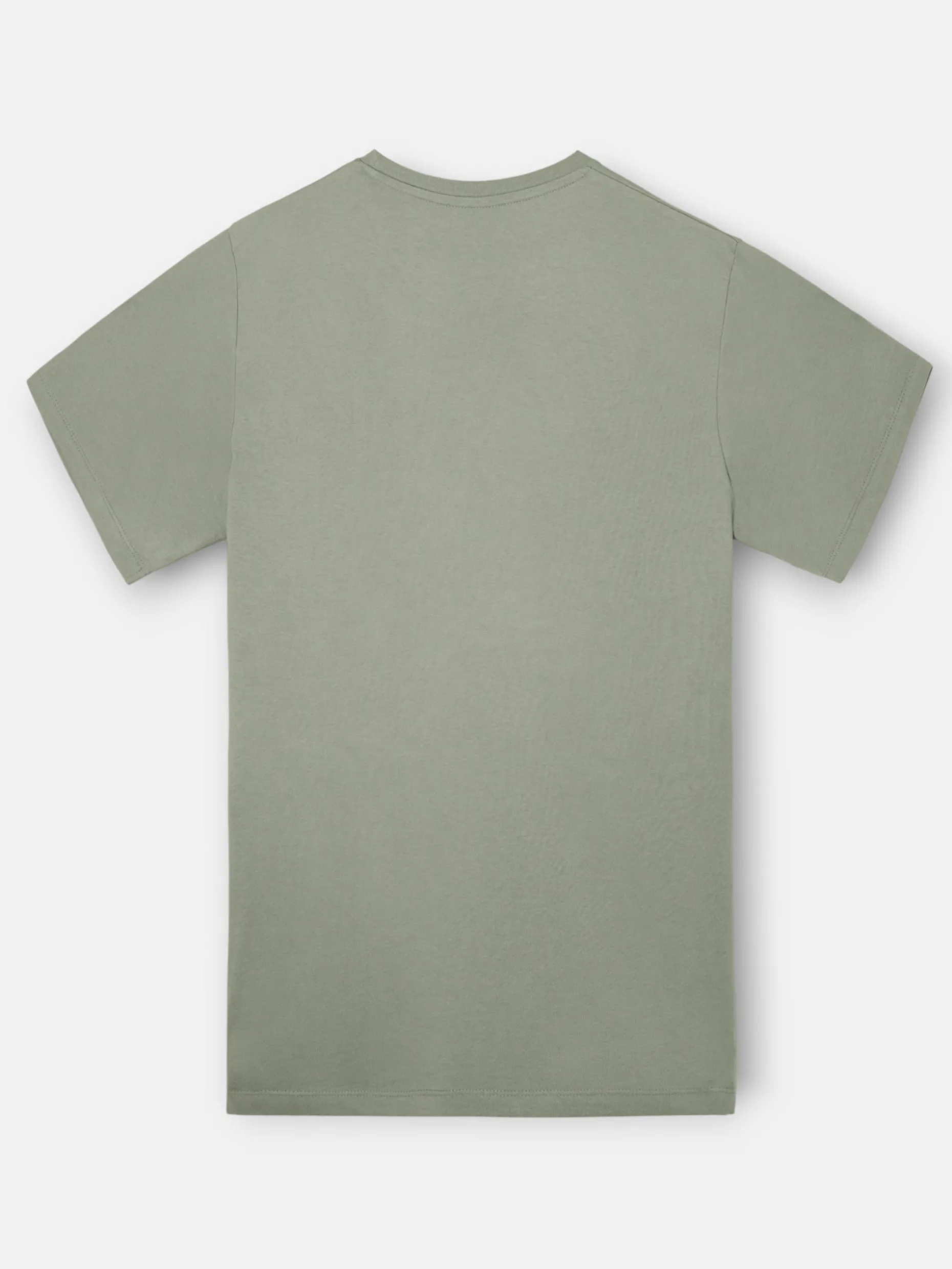 Camiseta silbon minilogo verde