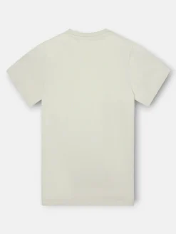 Camiseta silbon minilogo verde claro