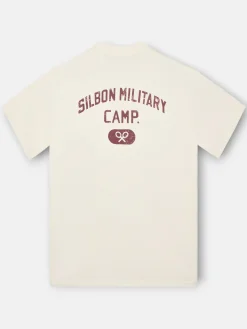 Camiseta special fit military camp crema