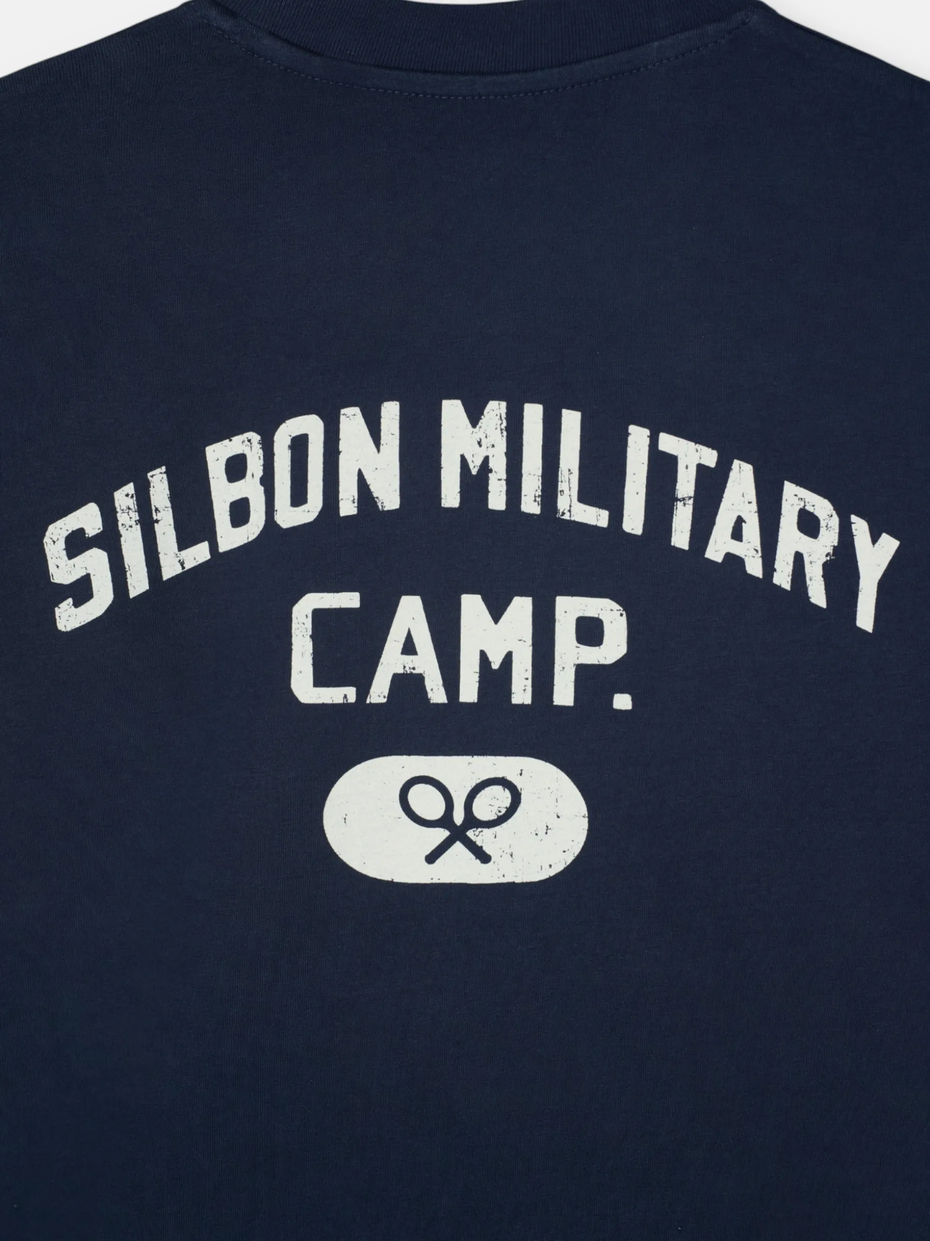 Camiseta special fit military camp azul marino