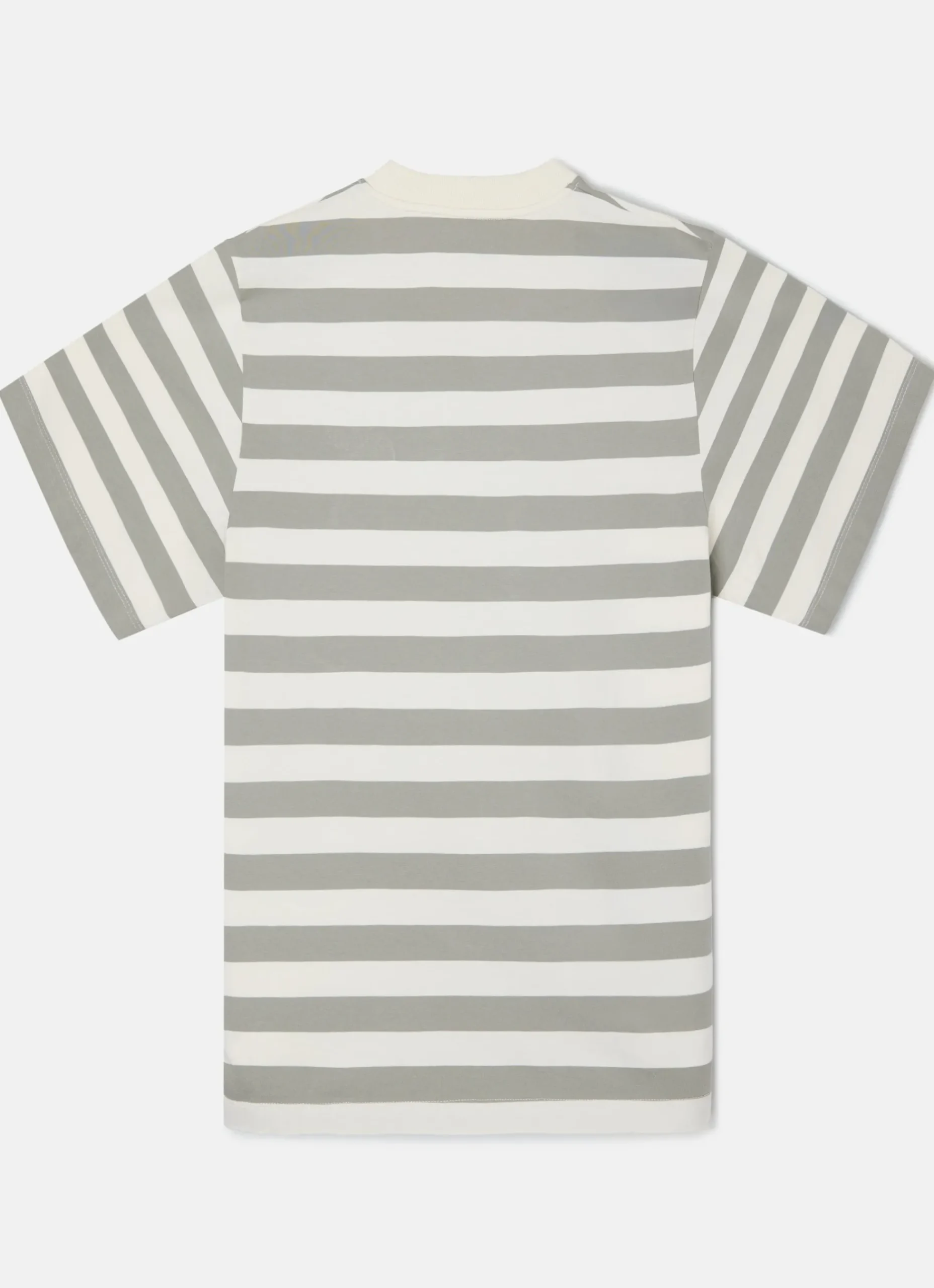 Camiseta special fit raya verde crema