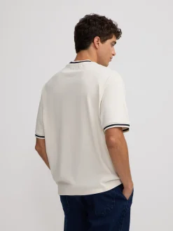 Camiseta special fit silbon sport crema