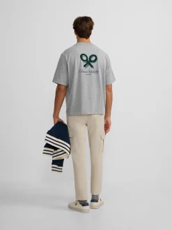 Camiseta special fit tennis society gris