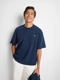Camiseta special fit two rackets azul marino