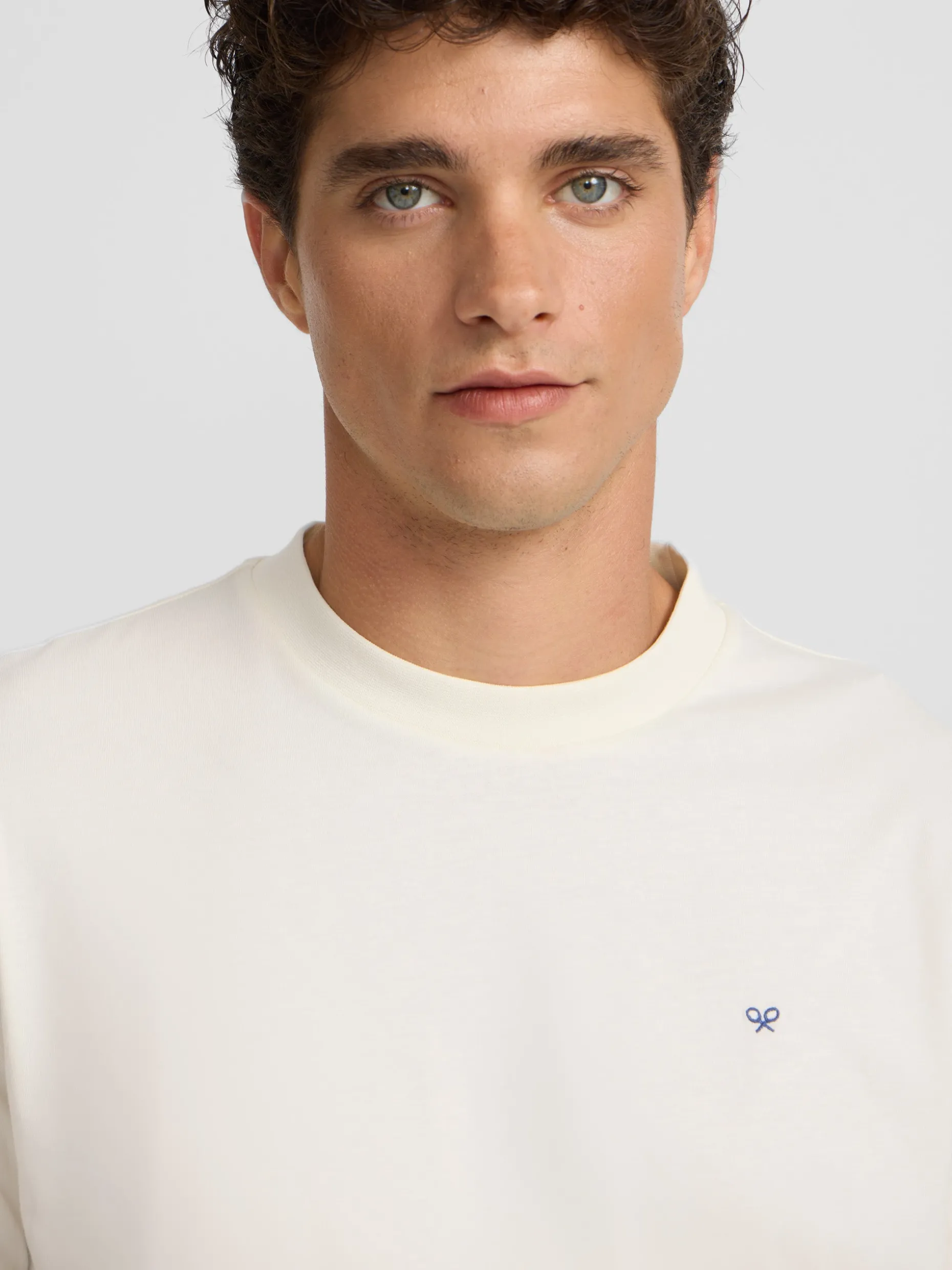 Camiseta The Hamptons crema