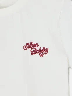 Camiseta woman bakery blanca