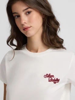 Camiseta woman bakery blanca