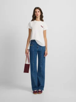 Camiseta woman bakery blanca