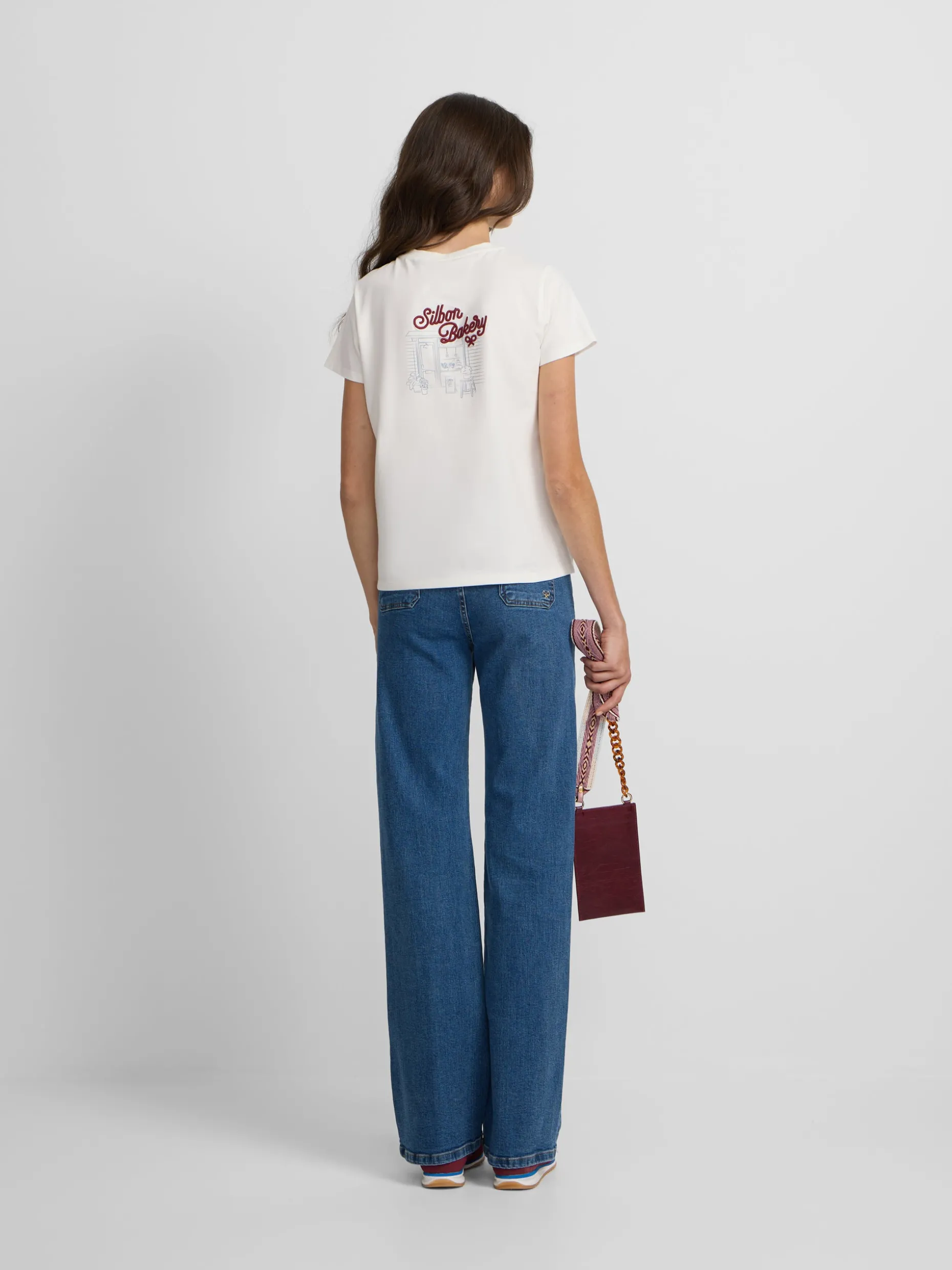 Camiseta woman bakery blanca