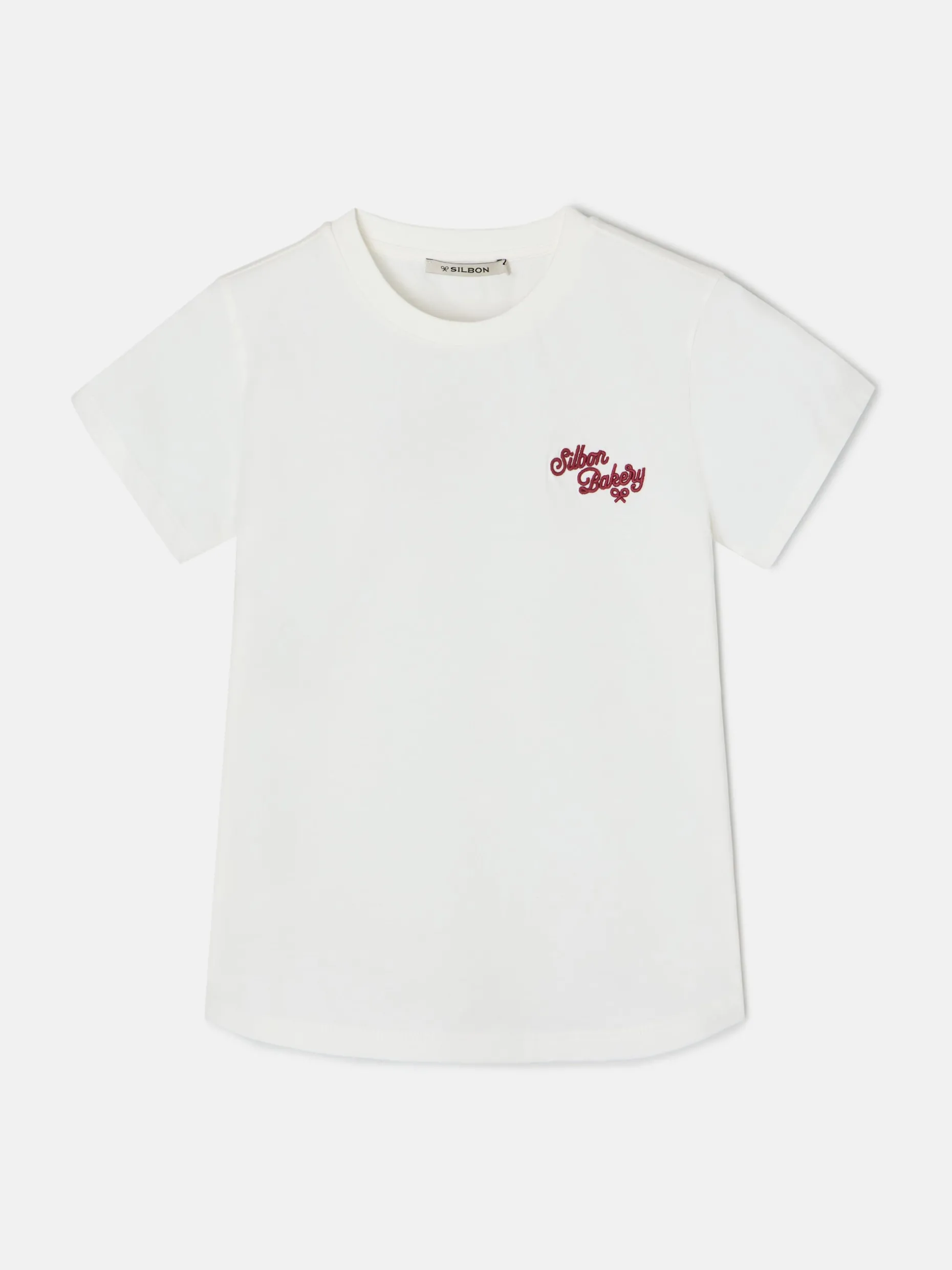 Camiseta woman bakery blanca