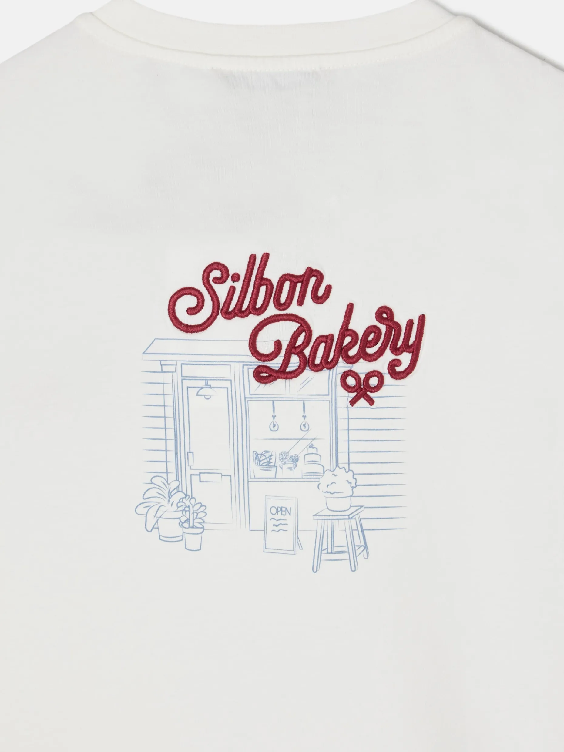 Camiseta woman bakery blanca