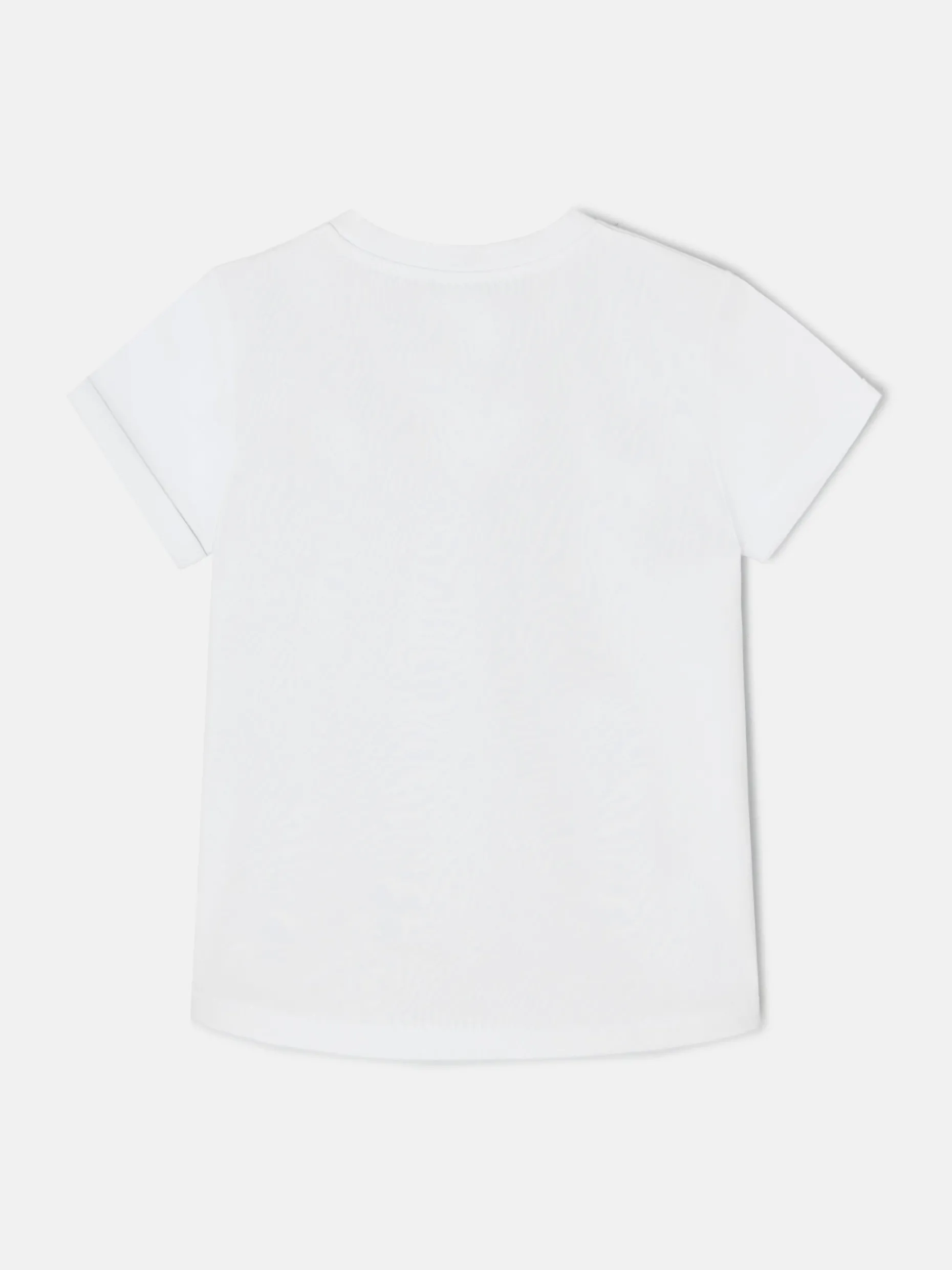 Camiseta woman bolsillo raquetas blanca