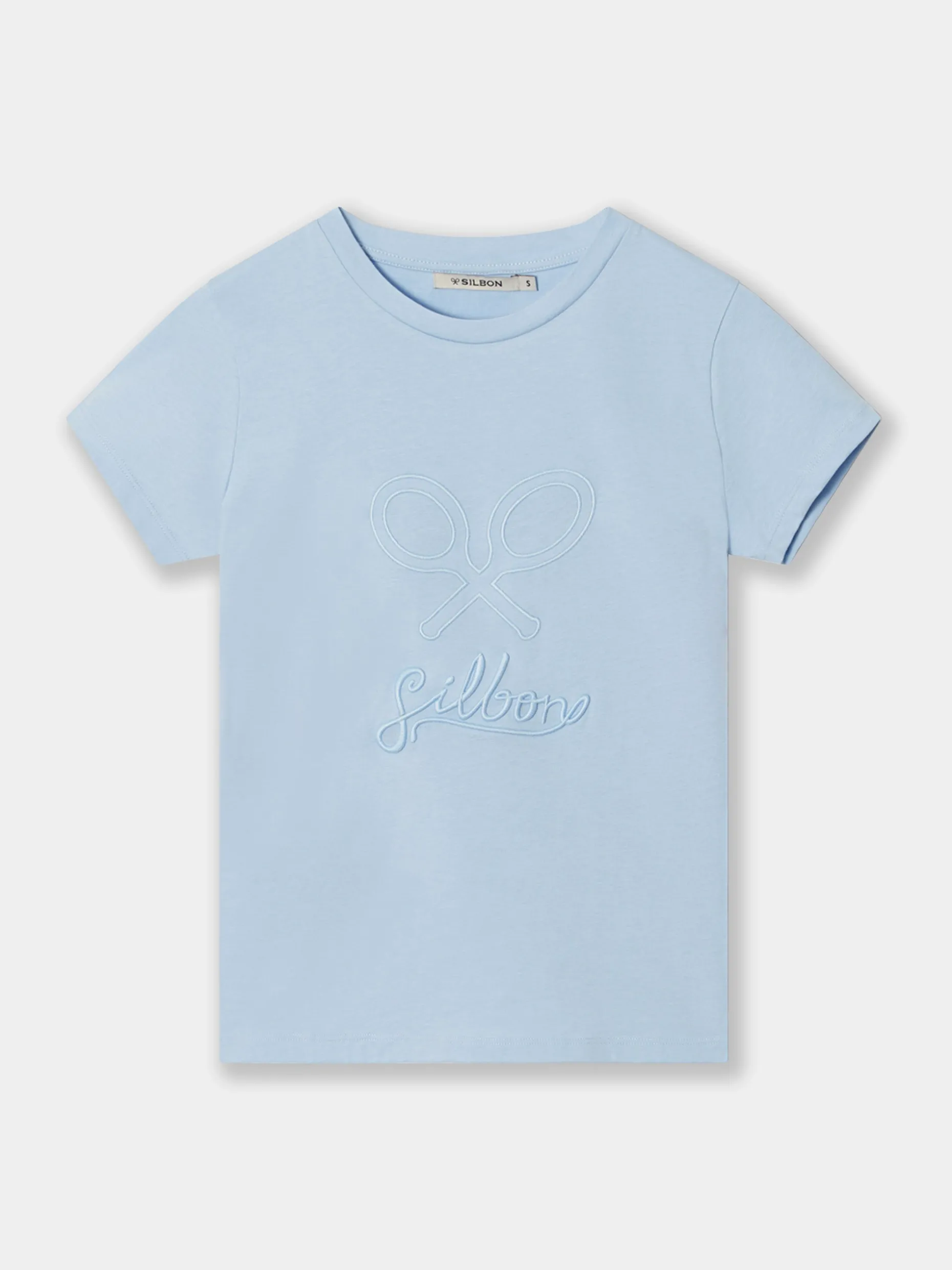 Camiseta woman clasica celeste