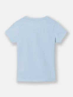 Camiseta woman clasica celeste