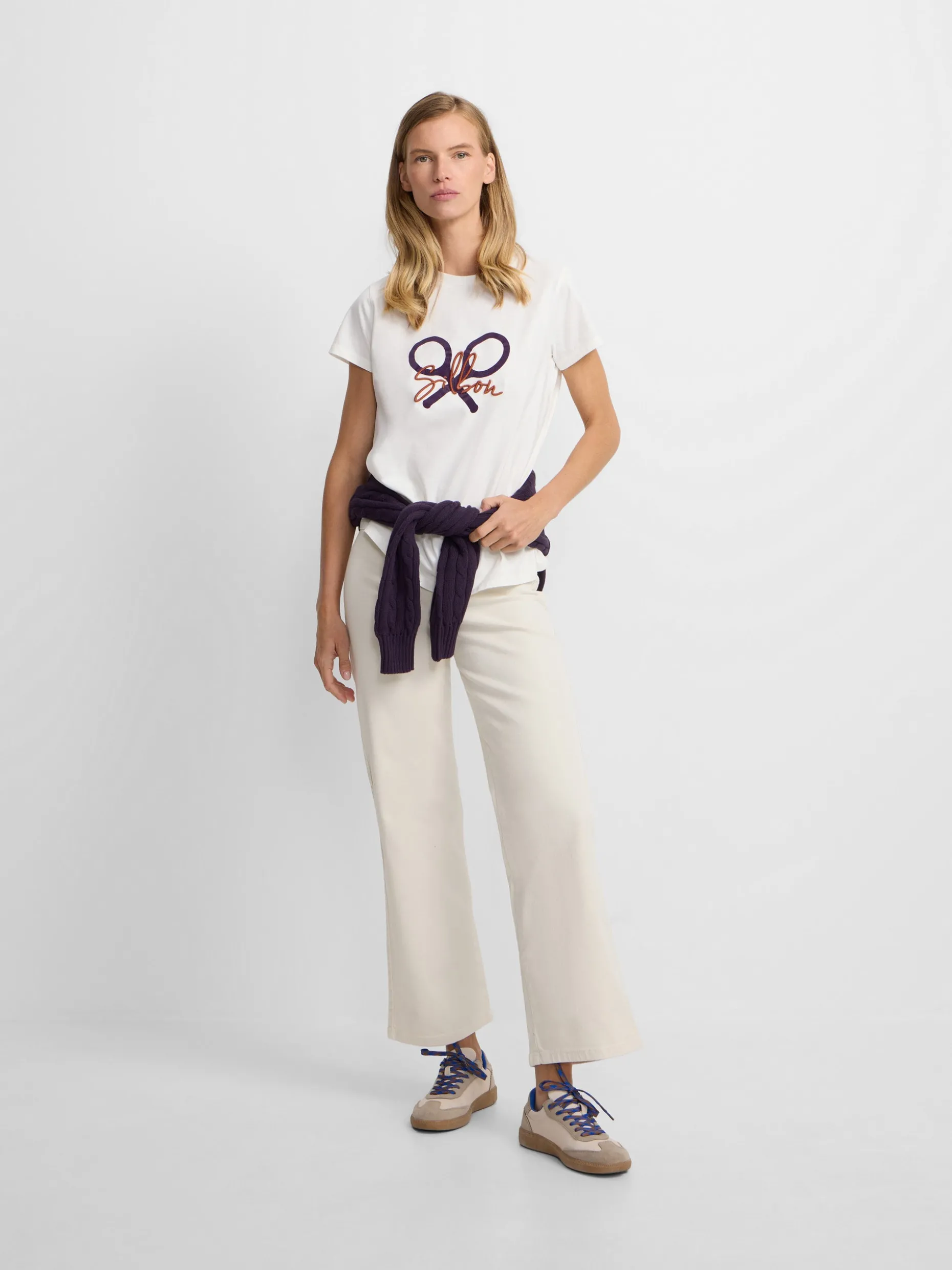 Camiseta woman clasica crudo