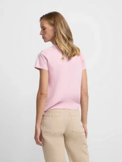 Camiseta woman clasica rosa claro