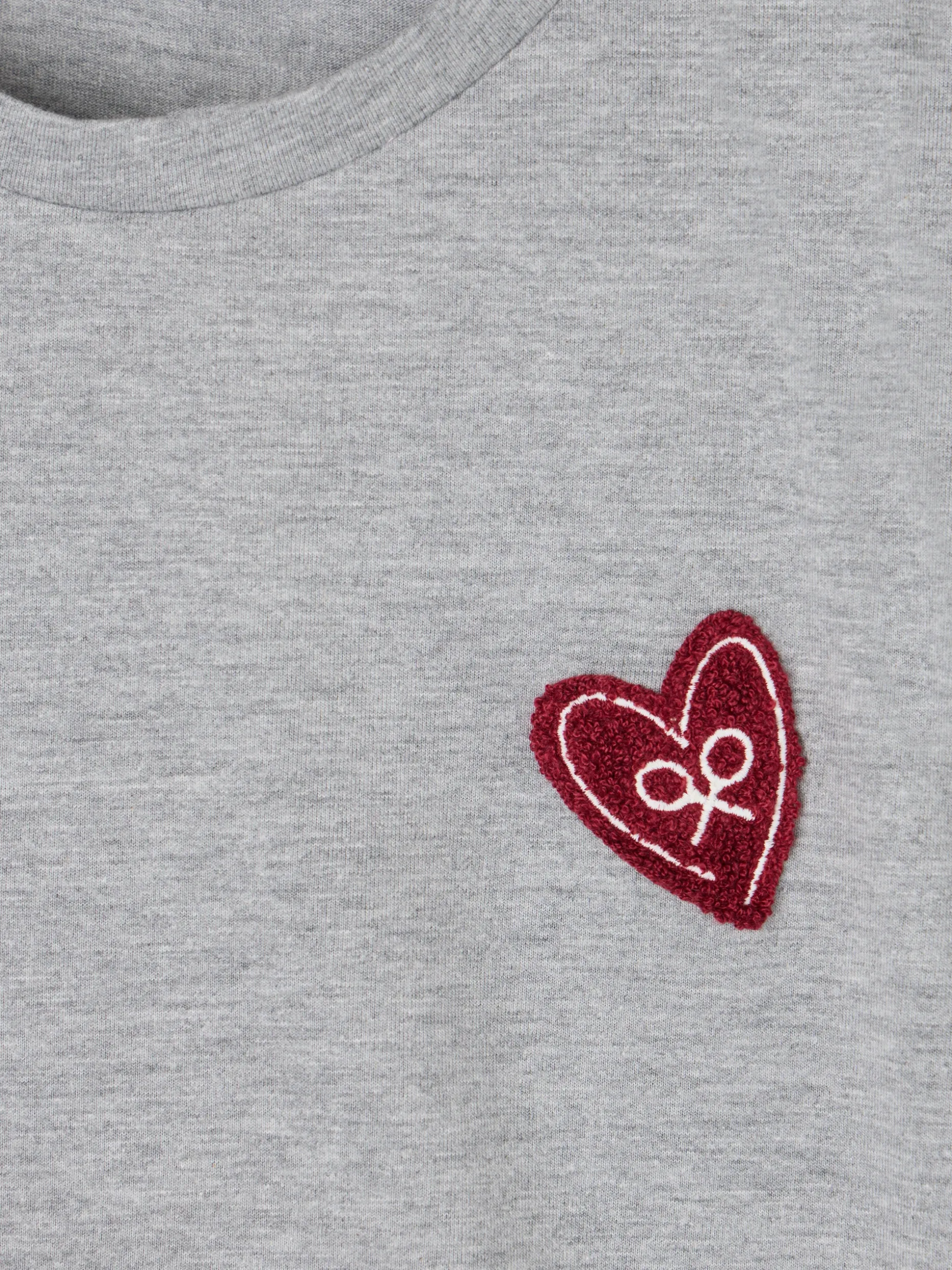 Camiseta woman love gris