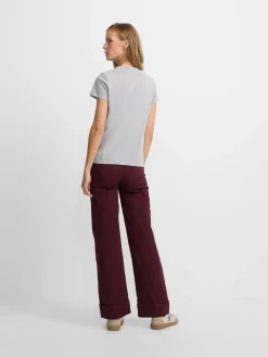 Camiseta woman love gris