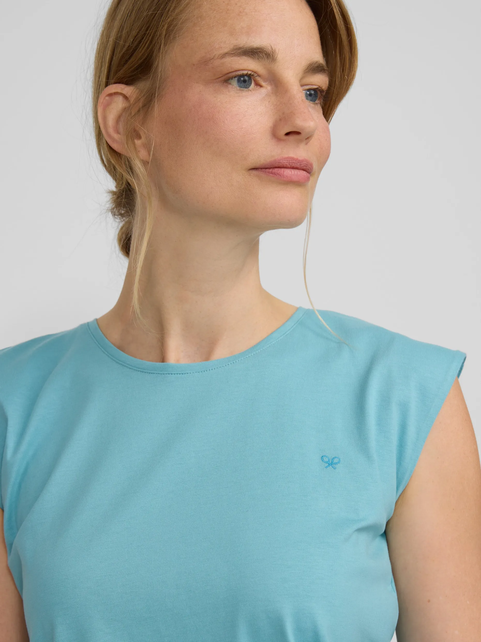 Camiseta woman sun azul