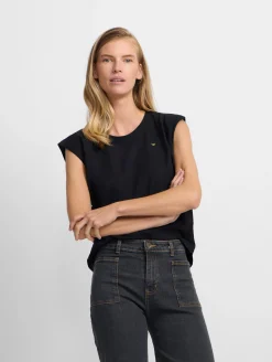 Camiseta woman sun negra