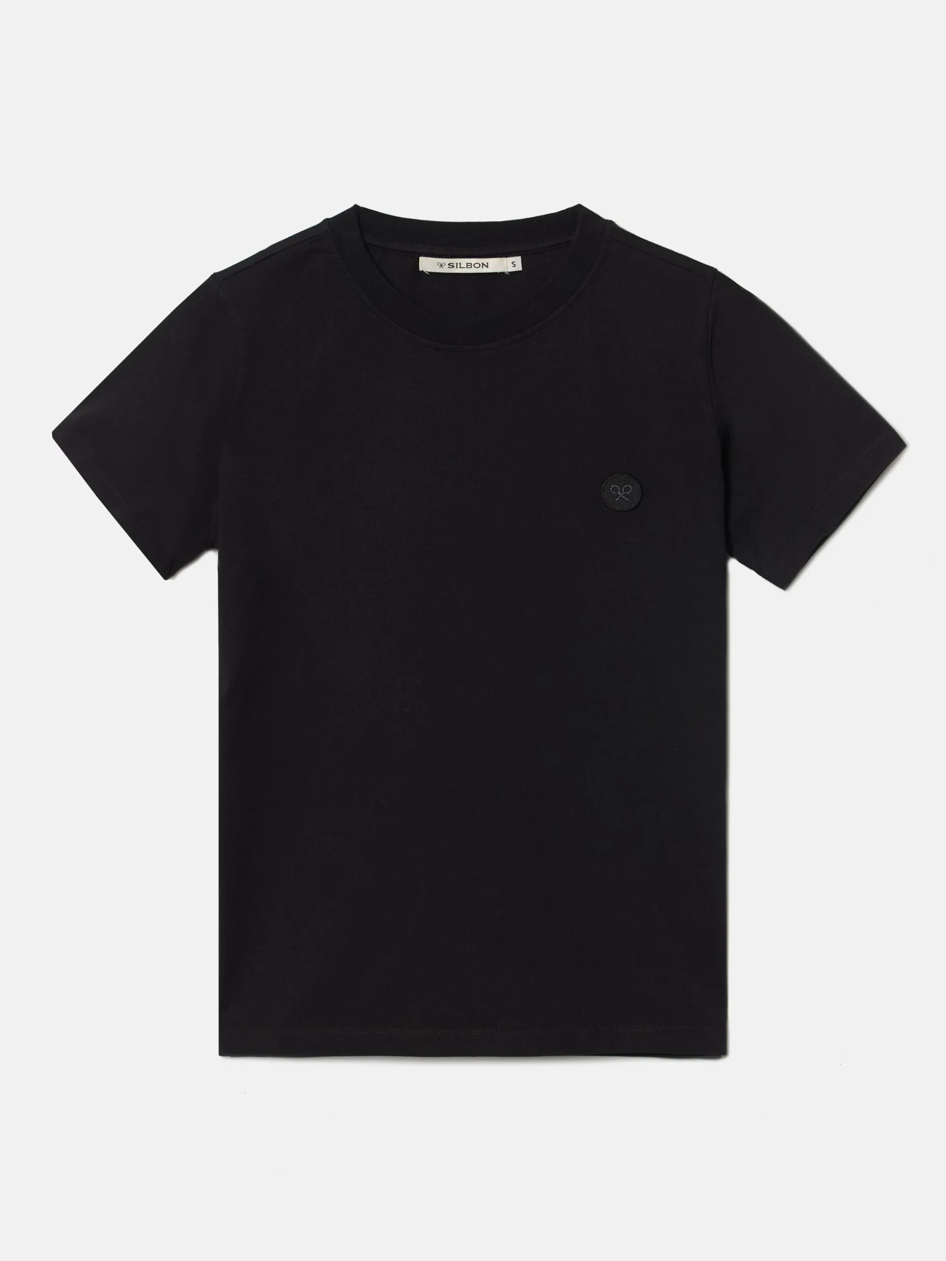 Camiseta woman sunny raqueta negra