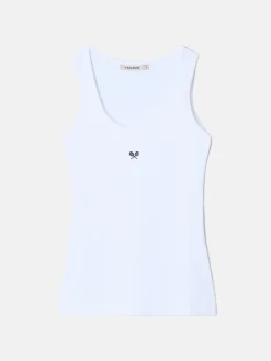 Camiseta woman tank blanca