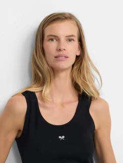 Camiseta woman tank negra