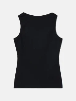 Camiseta woman tank negra