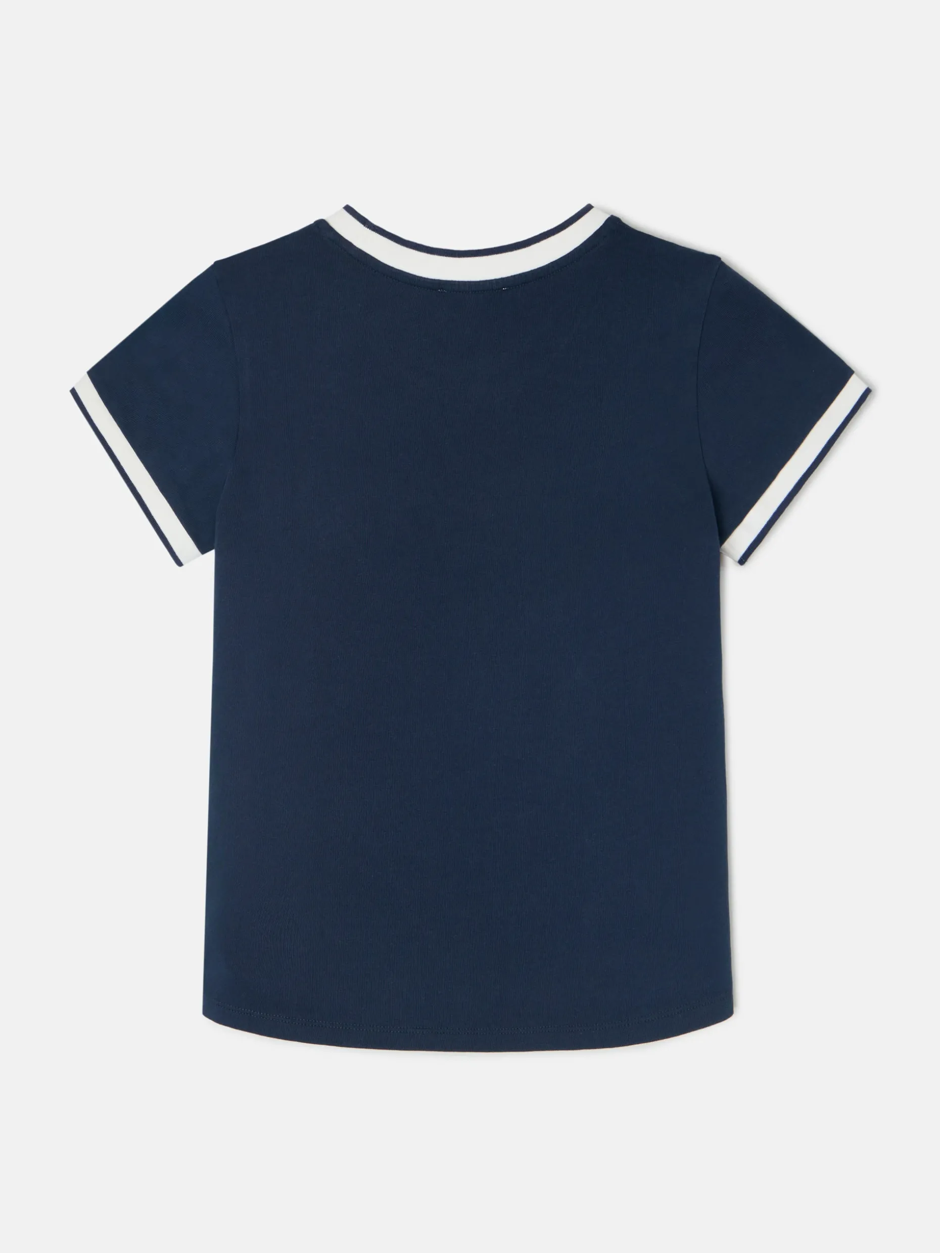 Camiseta woman varsity azul marino