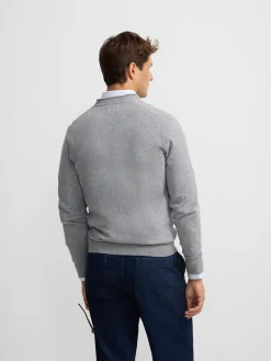 Cardigan classic gris
