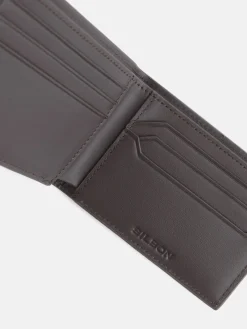 Cartera piel marron
