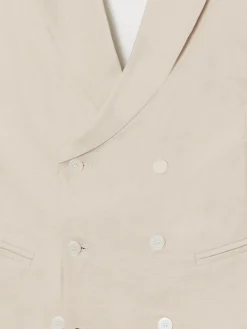 Chaleco chaque clasico gris perla