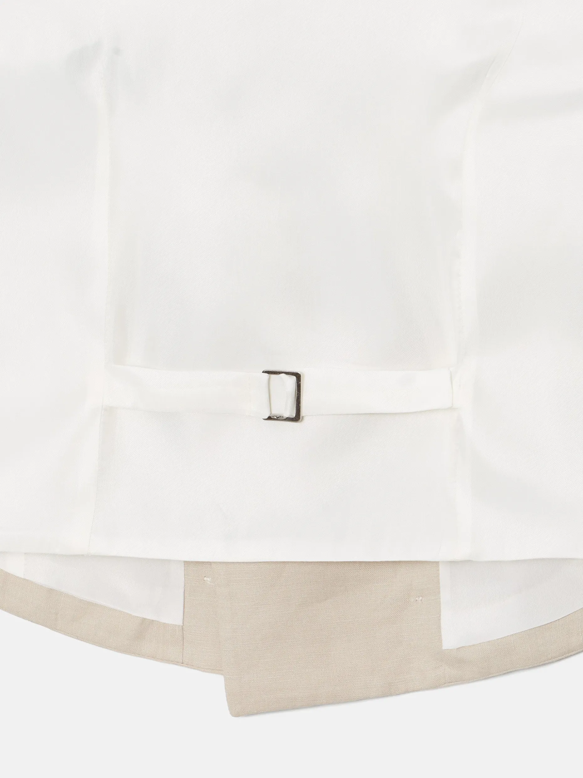 Chaleco chaque clasico gris perla