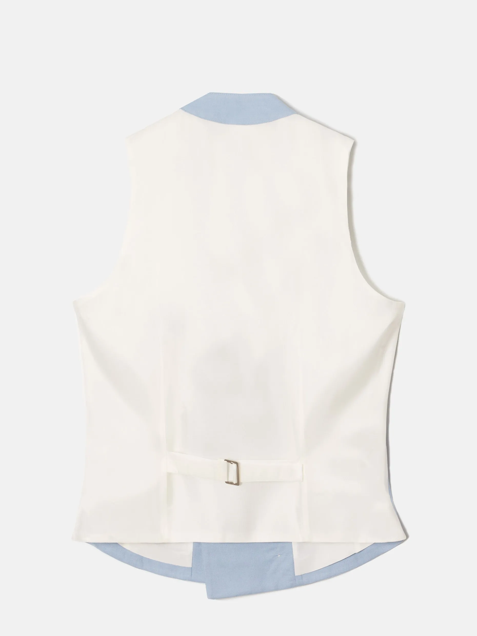 Chaleco chaque cuello clasico azafata