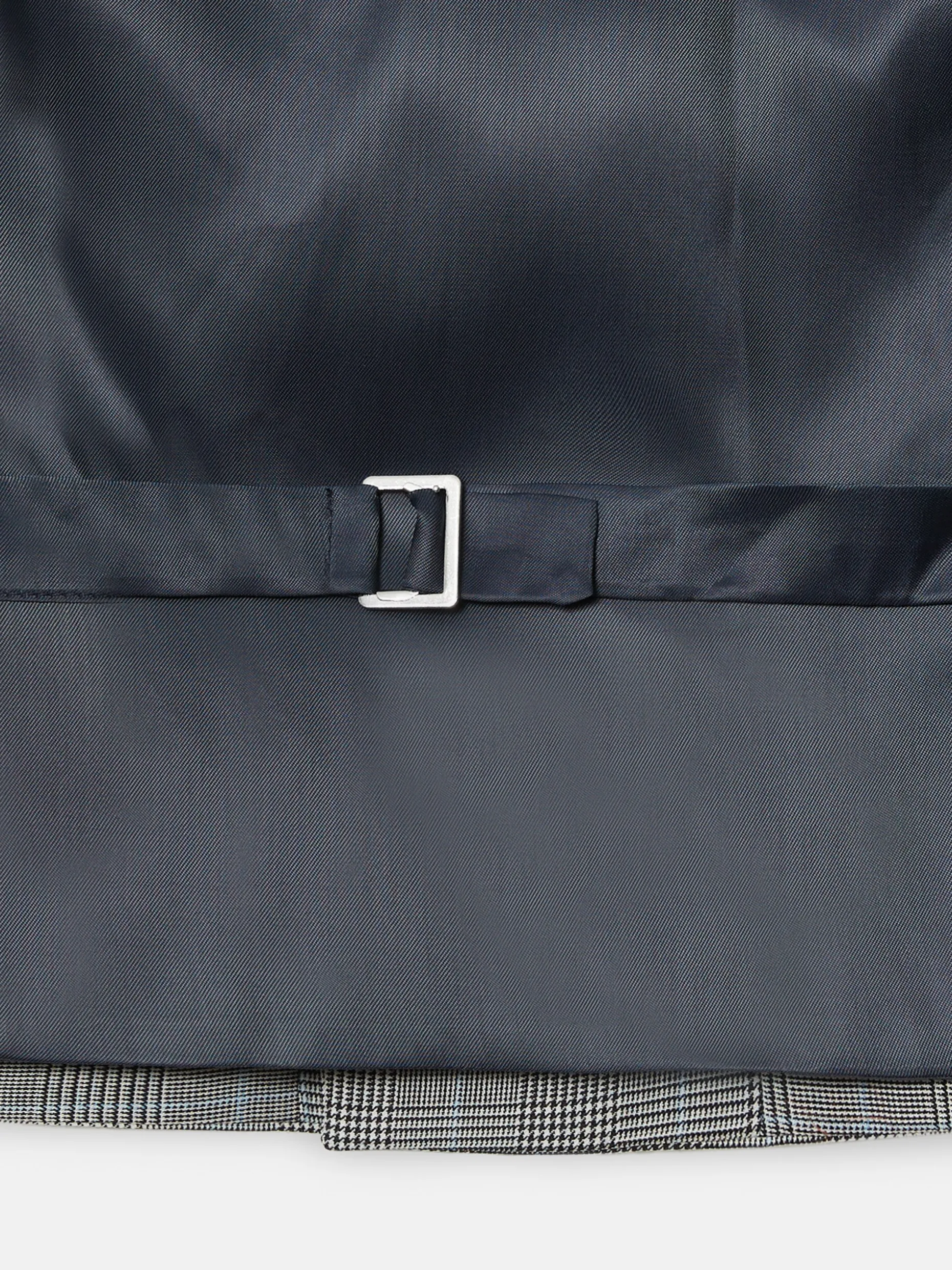 Chaleco chaque silbon principe de gales gris
