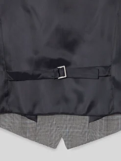 Chaleco chaque tailoring principe de gales gris