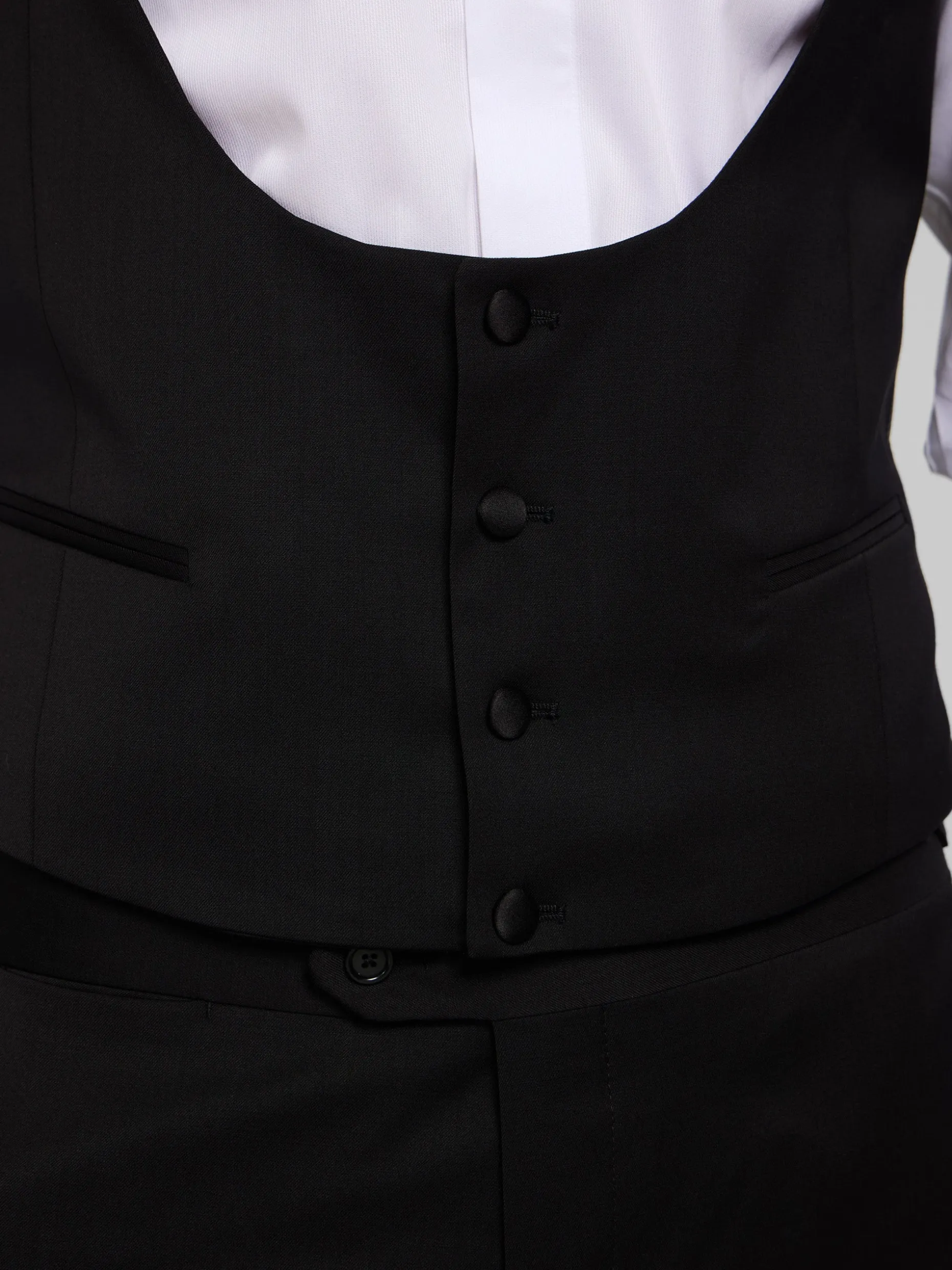 Chaleco esmoquin classic negro