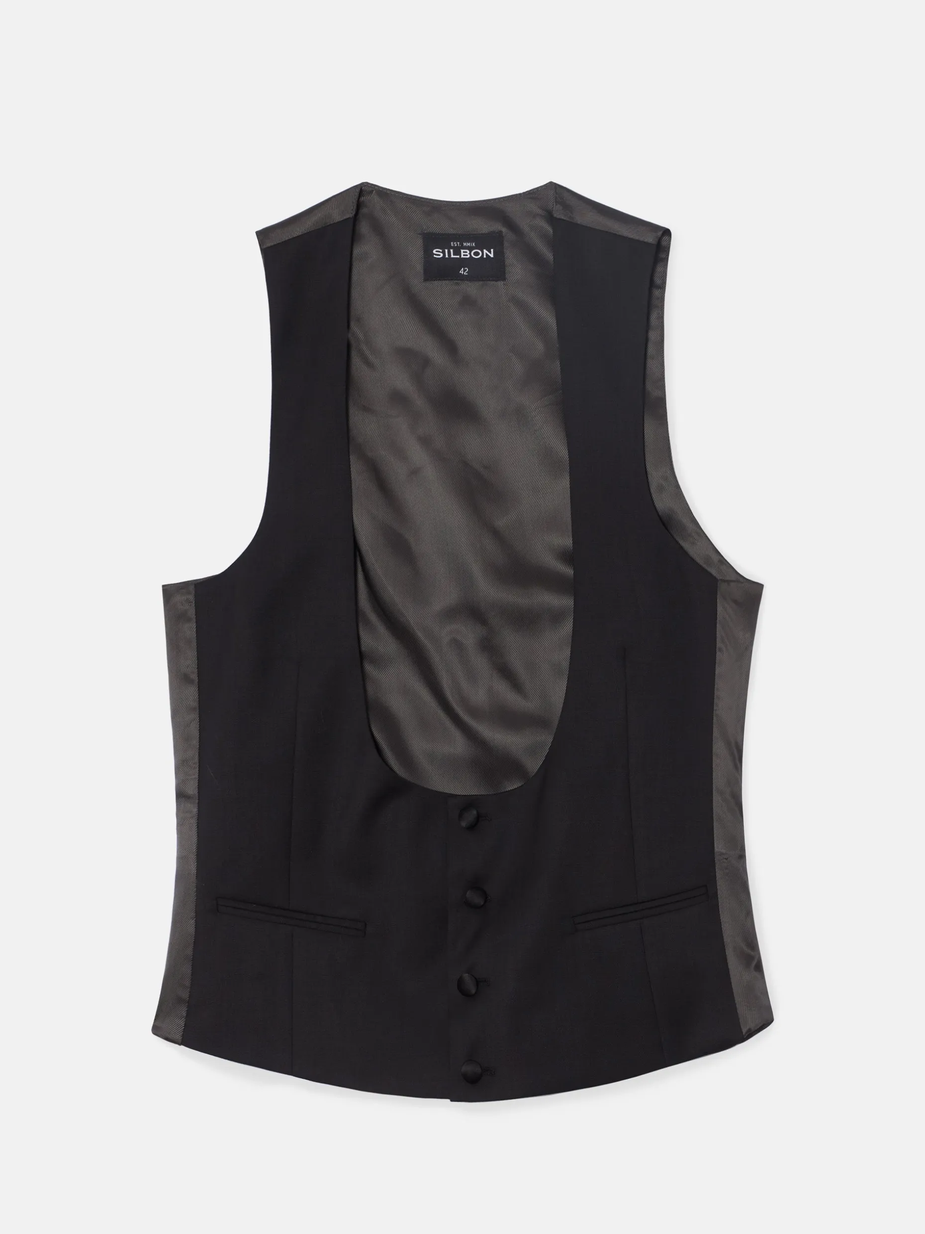Chaleco esmoquin classic negro